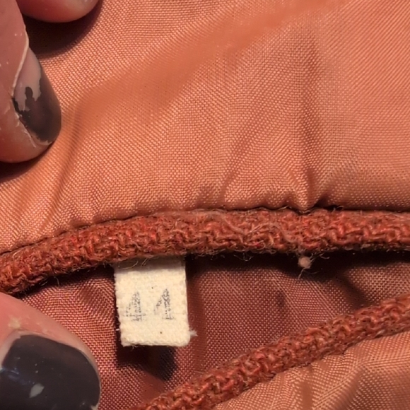 Vintage Rust Brown Western Style Wool/Poly Jacket - Picture 9 of 14